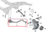 Load image into Gallery viewer, Front Caster Adjustable Control Arms Toyota Supra A90 A91