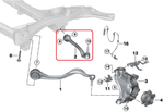 Load image into Gallery viewer, Front Lower Adjustable Control Arms Toyota Supra A90 A91
