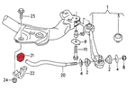 Load image into Gallery viewer, Front Anti Roll Bar Bush 28mm - Audi 100 C4 - Track Hardness
