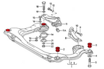 Load image into Gallery viewer, Aluminium Subframe Bushings B2/B3/B4 offset
