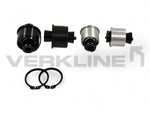 Load image into Gallery viewer, Rear spring sitting wishbone and wheel bearing housing inserts FWD PQ35 Audi TT 8J A3 8P Golf Mk5 Mk6 Scirocco
