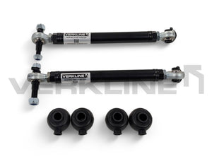 Rear track rods for support frame without ARB