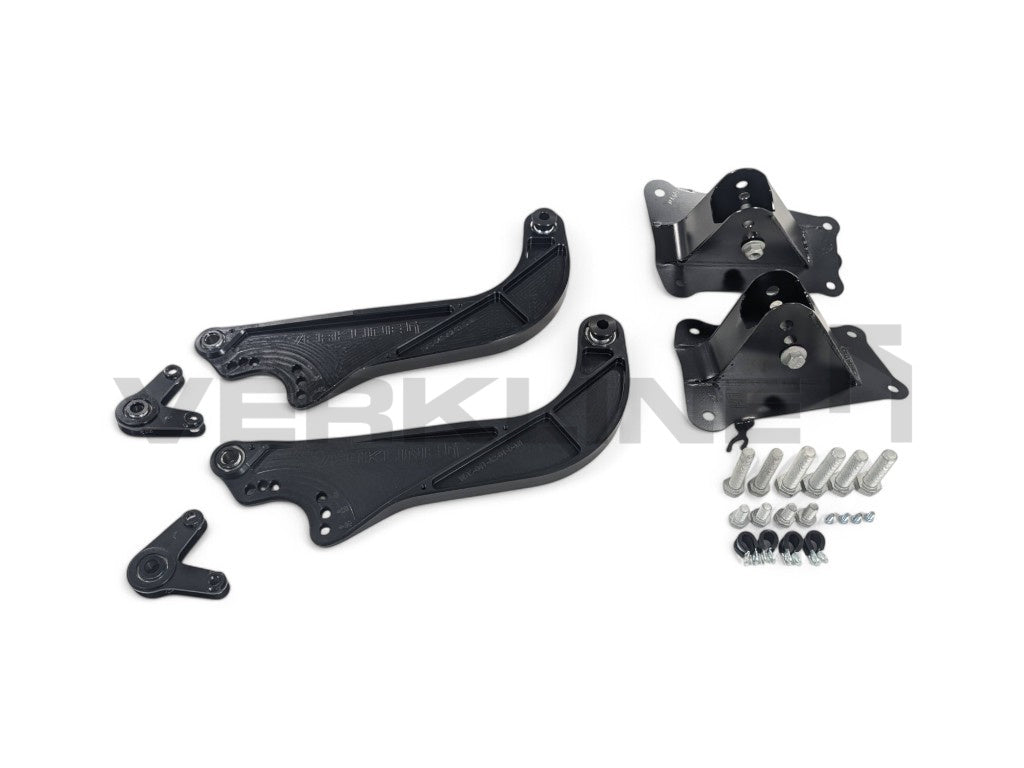 Spherical adjustable MQB Rear Trailing Arm Kit Audi RS3 S3 A3 8V Golf Mk7 Seat Leon 5F