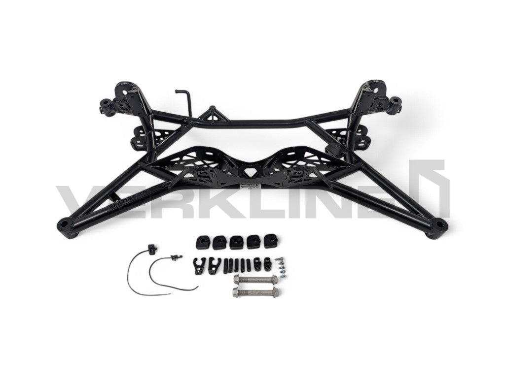 Rear Lightweight Tubular Subframe Drag - VAG RS3 S3 A3 TTRS TTS TT Golf Mk5 Mk6 Mk7 Seat Leon
